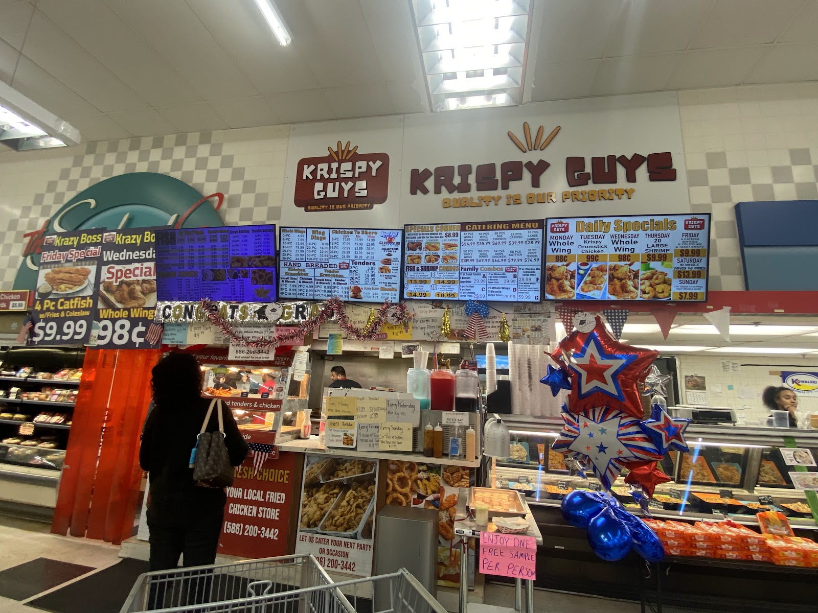 Krispy chicken guys fresh choice Eastpointe 9mile & Kelly RD in Eastpointe